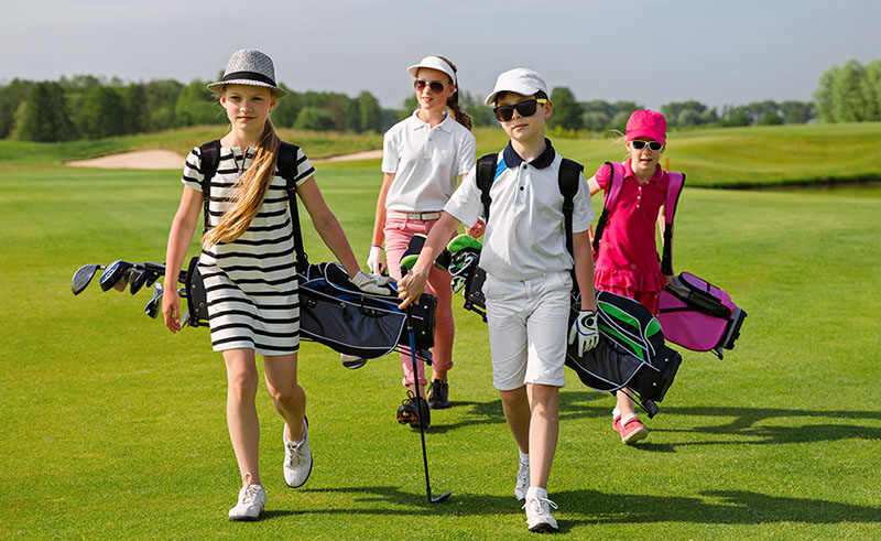 Những lợi ích của golf đối với trẻ em
